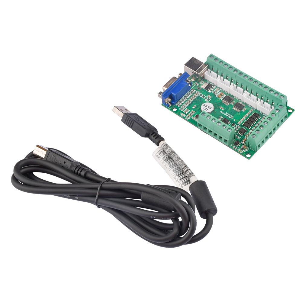Bo Mạch Điều Khiển Giao Diện Động Cơ CNC USB MACH3 100Khz 5 Trục