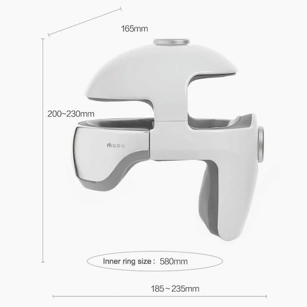 Máy massage đầu, mắt Momoda Smart SX315, massage huyệt, kết nối Bluetooth