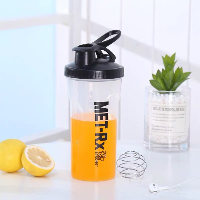 Bình đựng nước bình thể thao shake bottle Met-RX