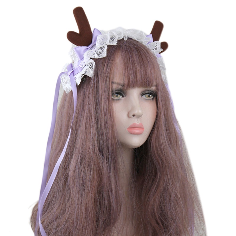 Băng Đô Nơ Ren Hóa Trang Lolita