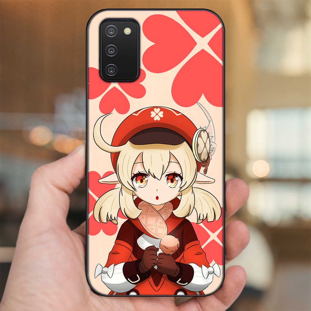 Ốp lưng Samsung A03S viền đen in hình Klee Genshin Impact