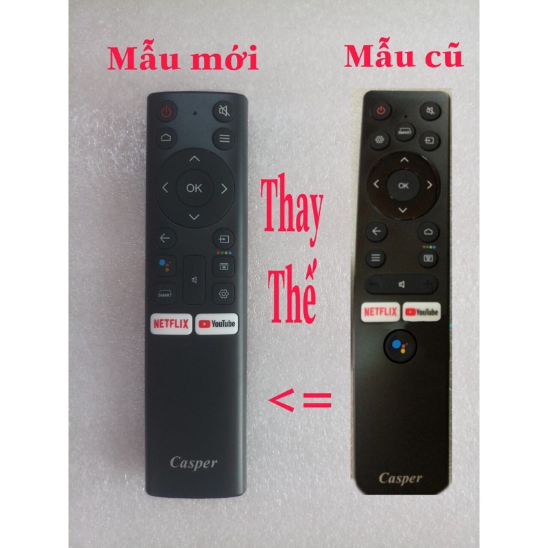Điều khiển Tivi Casper model: 32HN5100, 43HG5000, 55UG6000( hàng chính hãng mới 100%)