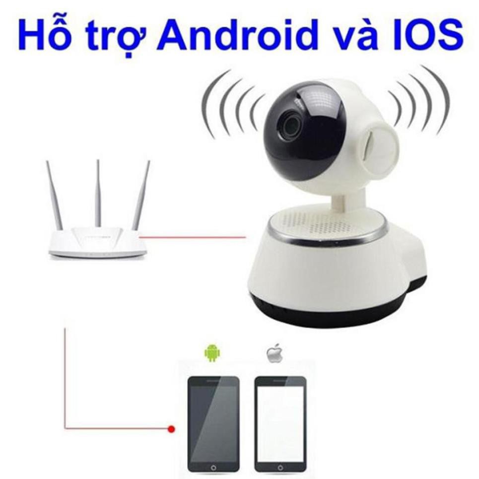 ✔️ Camera V380, Camera Wifi IP V380 Giám Sát Xoay 360 độ, Phát hiện Chuyển Động, Đàm Thoại Hai Chiều [Bảo Hành 1 Đổi 1]