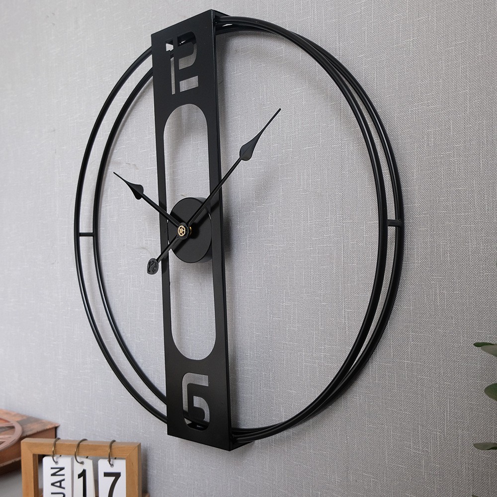 Đồng hồ treo tường decor trang trí phòng khách phòng ngủ bếp phong cách tối giản hiện đại Scandinavian bắc âu YX2060