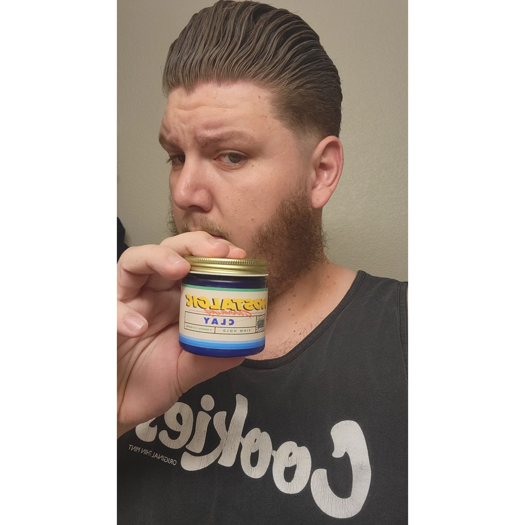 Sáp vuốt tóc THROW BACK CLAY POMADE