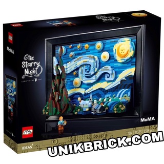 Lego unik brick ideas 21333 vincent van gogh the starry night bức tranh đêm đầy sao của van gogh chính hãng.