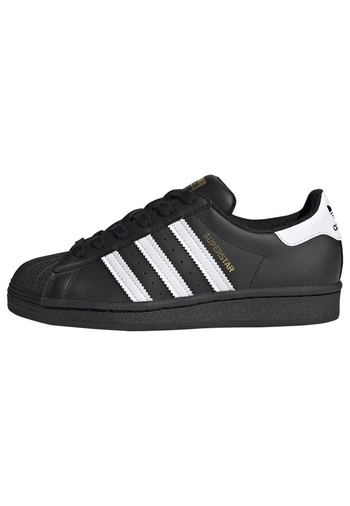 Giày adidas ORIGINALS Unisex trẻ em Giày Superstar Màu đen EF5398