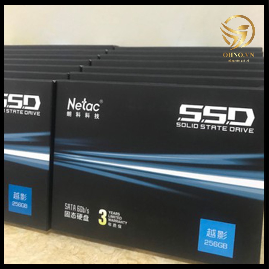 Ổ Cứng SSD NETAC 120GB 128GB 256GB 512GB Ổ Cứng Máy Tính PC Laptop 2.5inch Cổng SATA3 6Gb/s - OHNO VIỆT NAM | BigBuy360 - bigbuy360.vn