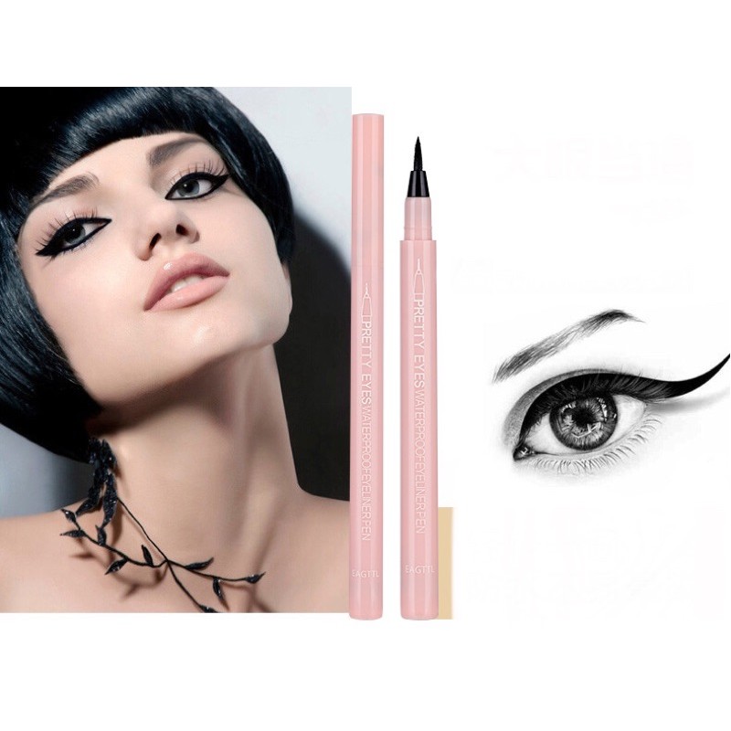 (SẴN) Bút kẻ mắt Pretty eyes chống thấm nước lâu trôi