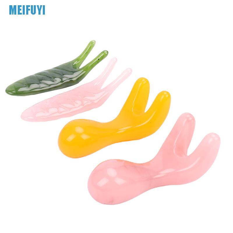 [Hàng mới về] Miếng cạo mát xa guasha resin làm đẹp khuôn mặt và nhiều vị trí khác tiện lợi 439V