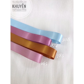 Ruy băng satin 2 mặt 165-174-308-785