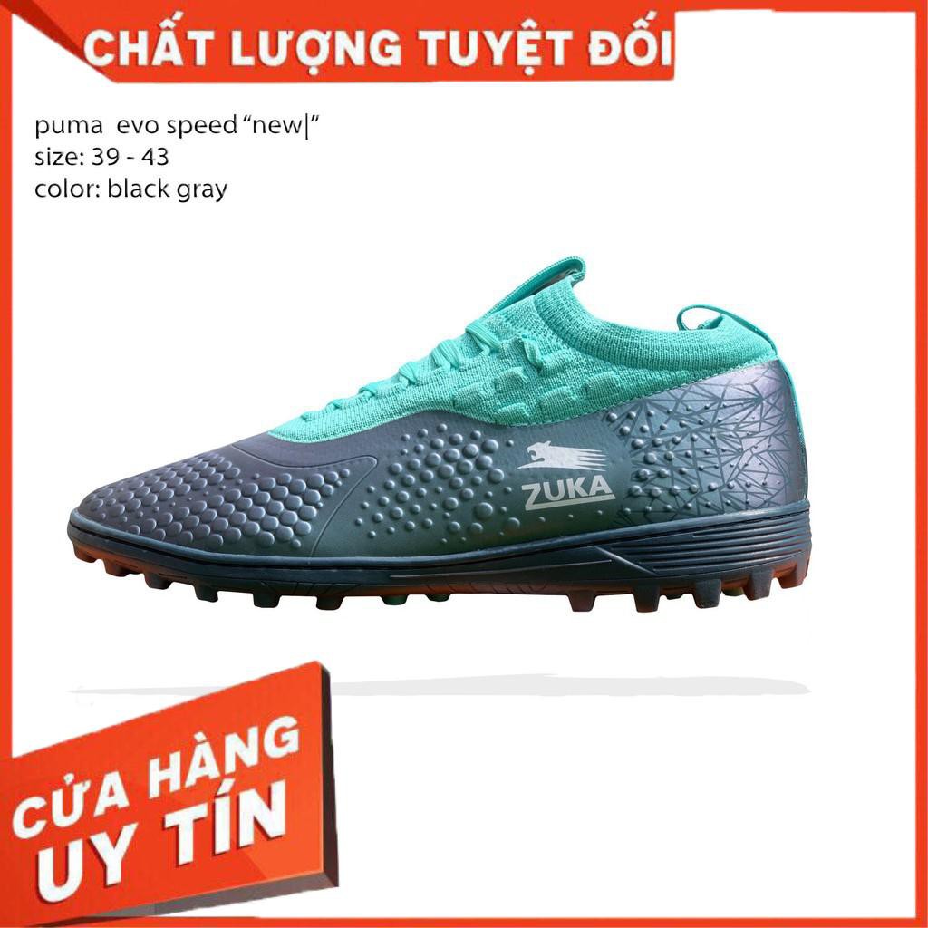 Giày đá bóng Zuka cổ thun - sân nhân tạo -đế khâu full - cực đẹp
