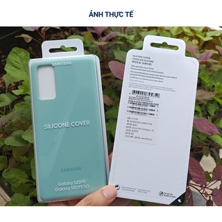 [Chính hãng] Ốp Silicone Cover dành cho Galaxy S20 FE (Phiên bản S20 Fan Edition)