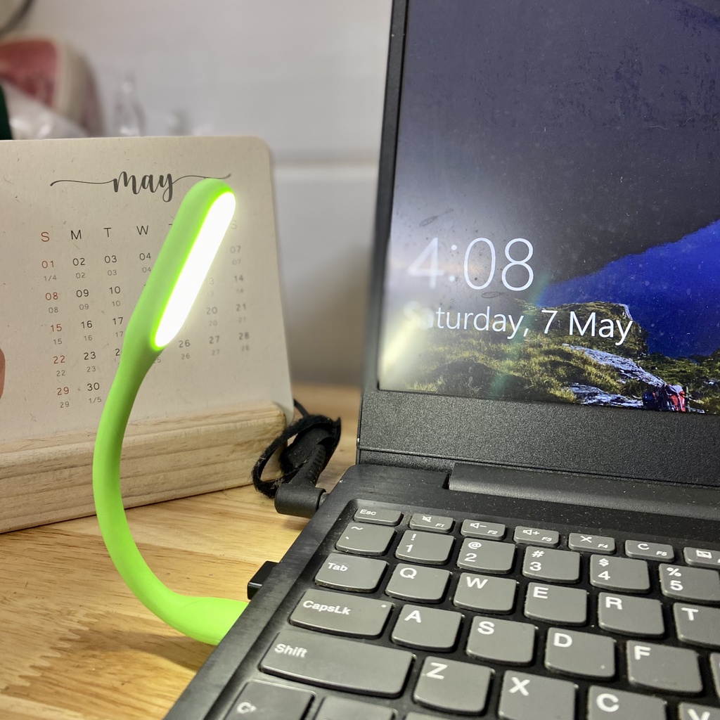 (Màu Ngẫu Nhiên) Đèn Led Mini Cắm Cổng USB Siêu Sáng, Có Thể Điều Chỉnh 360 Độ Dễ Dàng