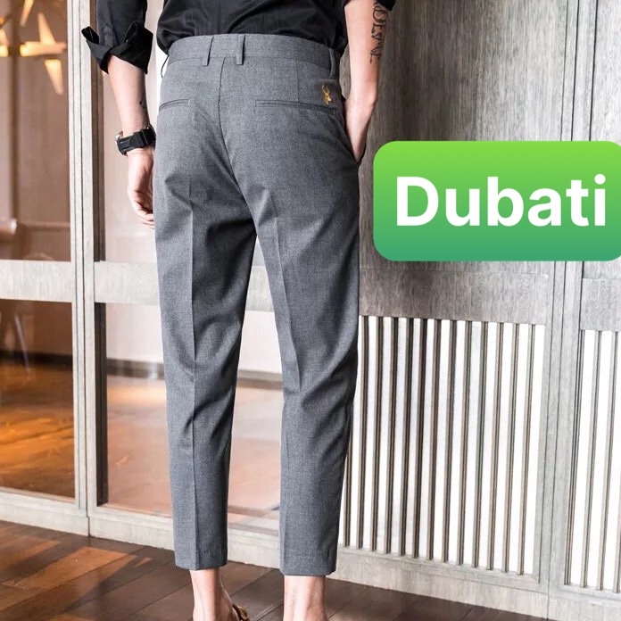 QUẦN TÂY NAM- QUẦN TÂY ÂU ỐNG CÔN CHẤT VẢI CO GIÃN CAO CẤP CÔNG SỞ- DUBATI FASHION