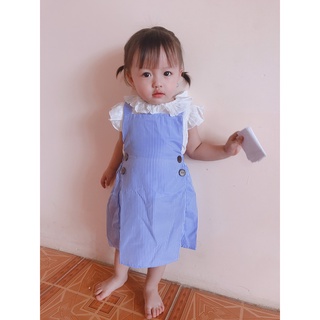 ( ưu đãi) Đầm trẻ em mẫu mới phong cách hàn quốc cho bé đi chơi cực xinh