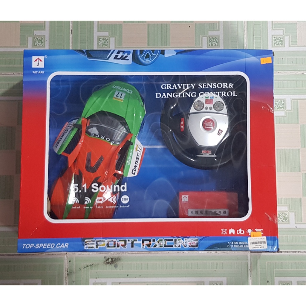 Xe điều khiển mở cửa Sport Racing