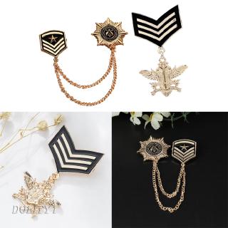 [Dolity1] 2 Chiếc Nam Vintage Ngôi Sao Huy Chương Trâm Cài Áo Pin Cho Tiệc Cosplay Quà Tặng