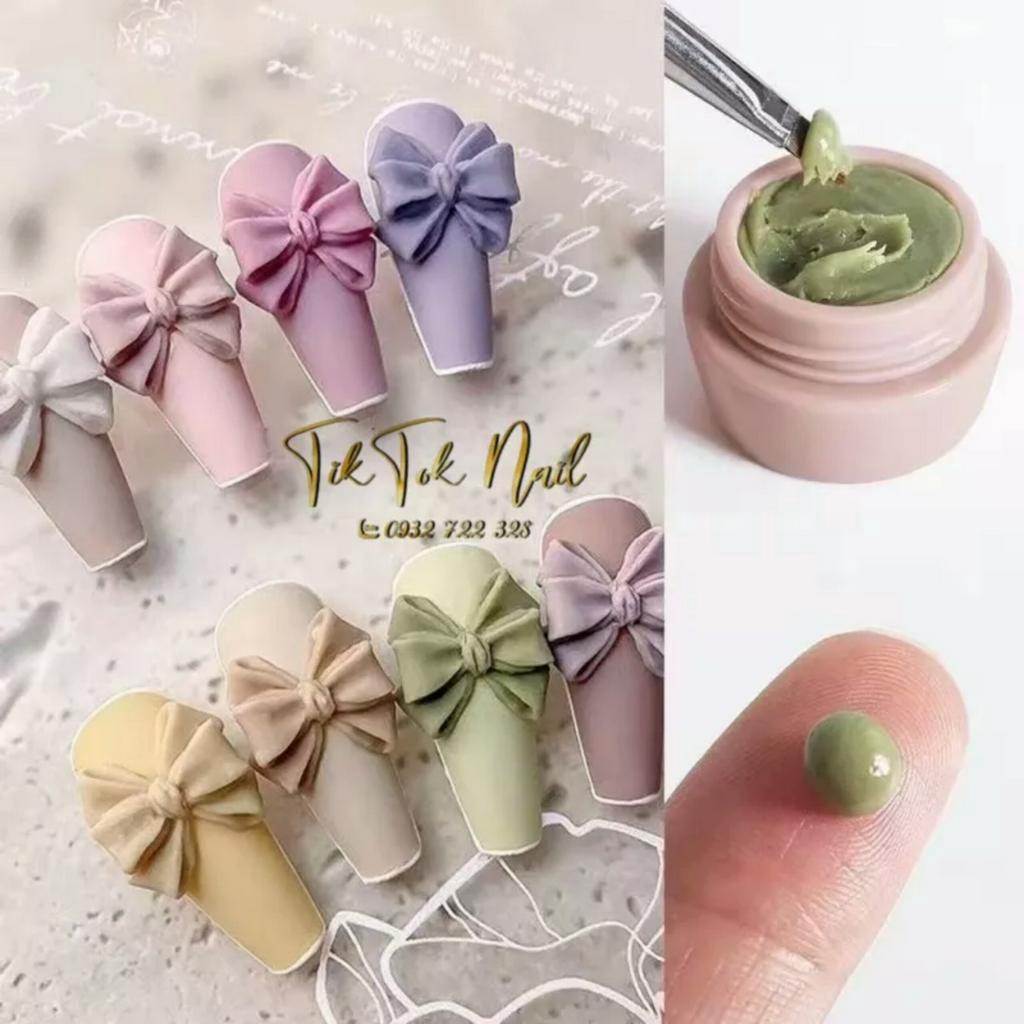 gel nặn hoa không rít tay 12 màu