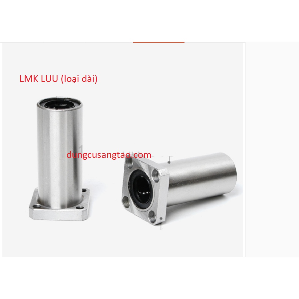 Bi trượt LMK loại dài/ con trượt mặt bích vuông loại dài LMK8LUU/ LMK10LUU/ LMK12LUU/ LMK16LUU