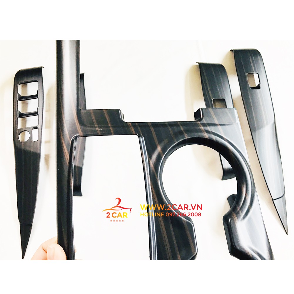 Ốp nội thất xe Camry 2019 2020 2021 vân gỗ cao cấp