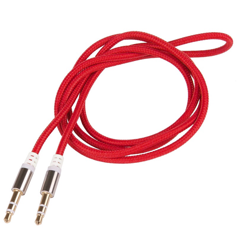 Dây Cáp Âm Thanh 1m Chuyển Đổi Từ Giắc Cắm 3.5mm Sang Cổng Aux 3.5mm Chuyên Dụng Cho Điện Thoại / Loa