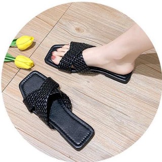 Dép lê nữ quai tết chéo siêu mềm êm chân - DL30