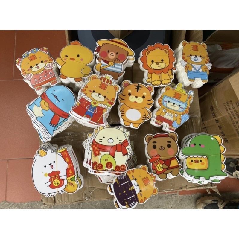 Bao lì xì chibi - chipi lì xì hoạt hình tết nhâm dần 2022 mới cao cấp đẹp độc lạ