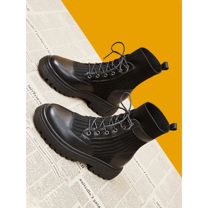 [CHÁY HÀNG] Giày Boots cổ chun da lộn | BigBuy360 - bigbuy360.vn