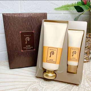 Sét sữa rửa mặt whoo vàng. gongjinhyang facial foam cleanser