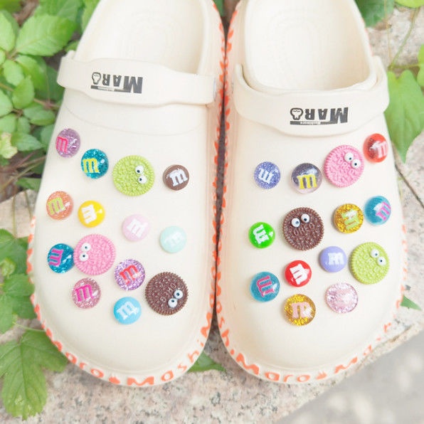 crocs sticker Miếng Dán Trang Trí Hình Cá Ngựa DIYshoes sticker Accessories Stickers Sandals Shoe Decoration