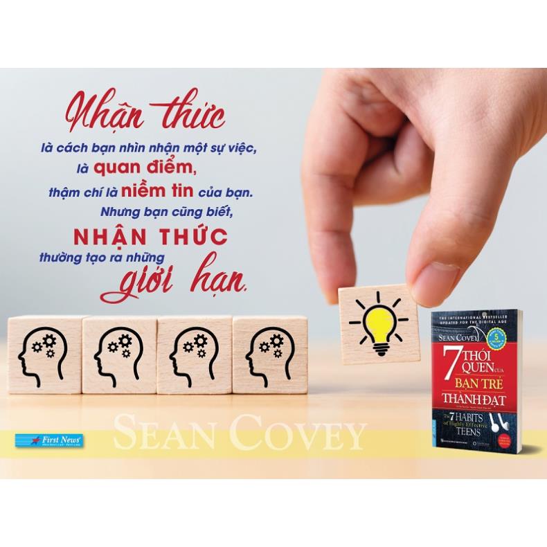 Sách - Combo Bí quyết trưởng thành + 7 thói quen của bạn trẻ thành đạt - First News