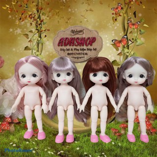 Búp Bê Em Bé Mặt Buồn OB11 Cao 16cm 13 khớp