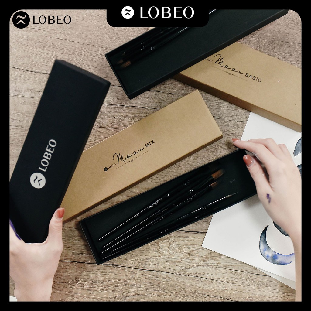 [LỖ STORE] Cọ vẽ Lobeo Moon basic