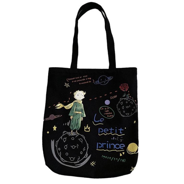 Túi vải canvas, túi tote nữ phong cách Ulzzang Le Petit Prince