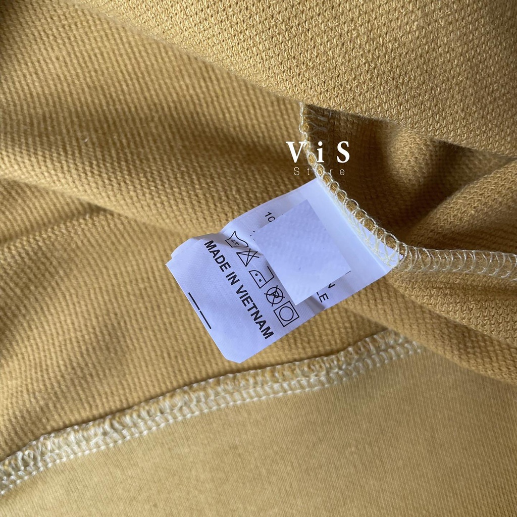 Áo sweater nỉ nữ tay dài