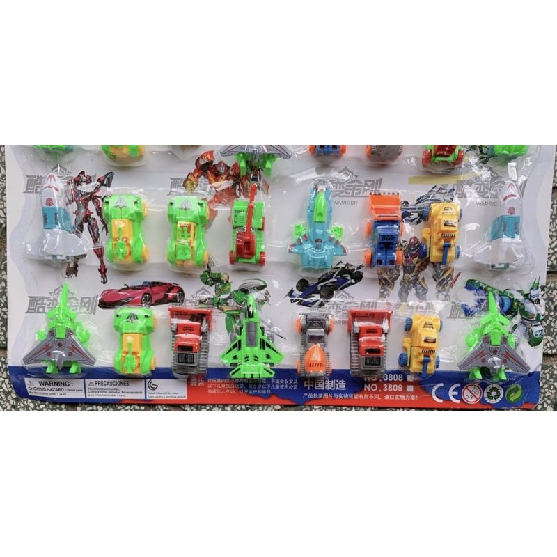 xe lắp ráp biến hình robot