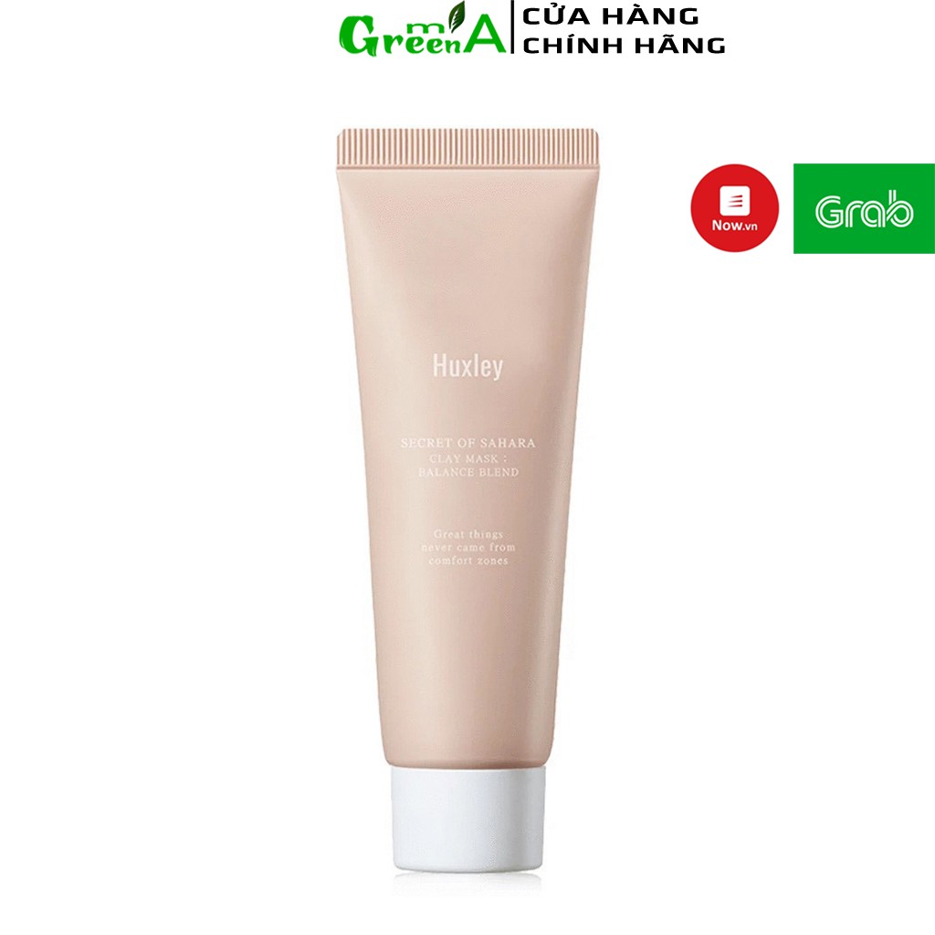 Mặt Nạ Đất Sét Huxley Clay Mask Mini Balance Blend Chuyên Làm Sạch Sâu, Cân Bằng Da Và Thu Nhỏ Lỗ Chân Lông 30g