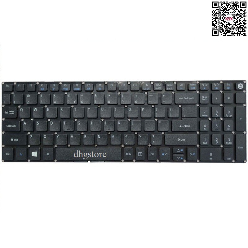 Bàn phím laptop Acer Aspire E15, E5-573, E5-574, E5-575, E5-576, E5-722, F5-521, F5-571, F5-572, F5-573