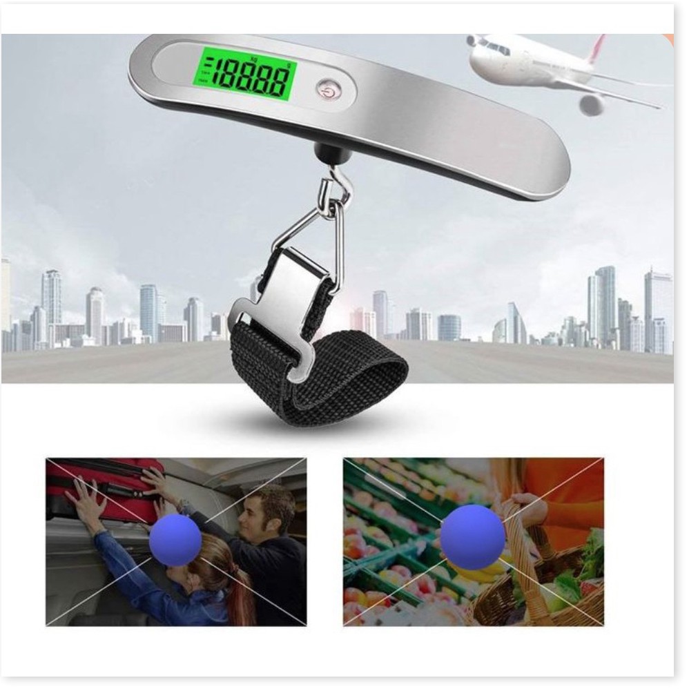 CÂN ĐIỆN TỬ CẦM TAY MINI ĐA NĂNG LUXEBEL max 50kg