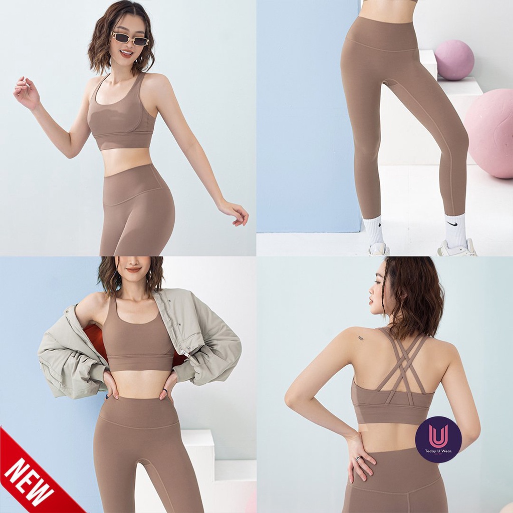 Áo tập bra gym yoga thể thao nữ Luxury Essential gợi cảm Today U Wear