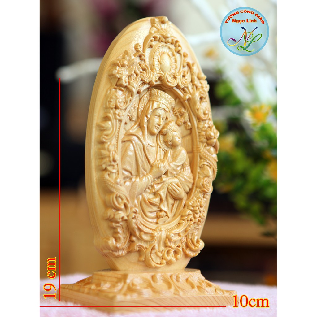Tượng Phù điêu  Đức Mẹ hằng cứu giúp