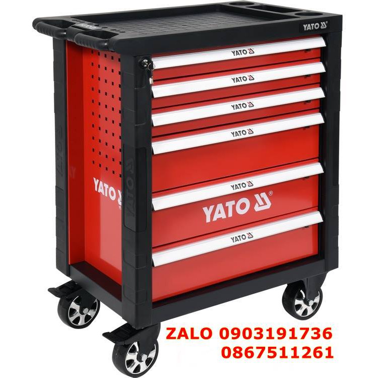 Tủ đựng đồ nghề 6 ngăn 177 chi tiết Yato YT-55330