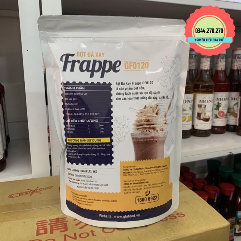 Bột chống tách nước, bột nền Frappe GloFood túi 1kg