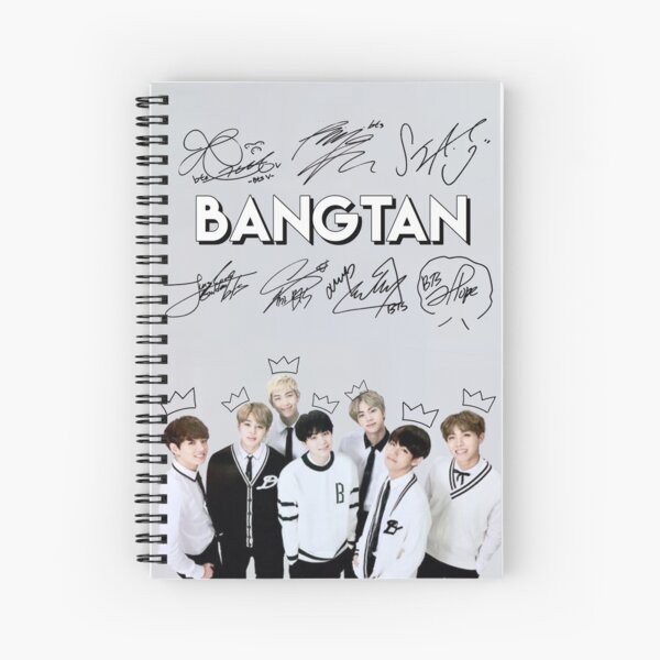 Sổ lò xo nhóm nhạc BTS cực đẹp nhiều mẫu mã giá tốt