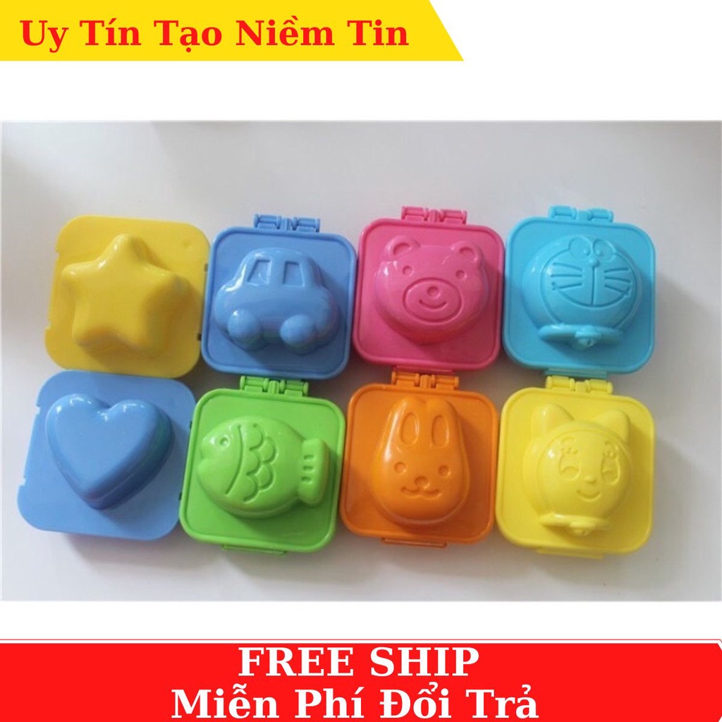 Khuôn làm cơm, làm bánh cho bé ăn ngon miệng nhiều hình ngộ nghĩnh