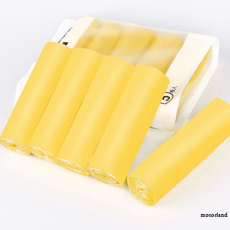 5 Cuộn Túi Đựng Rác Màu Đen/Xanh/Vàng/Hồng/Tím Cho Cắm Trại
