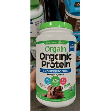 Protein hữu cơ Orgain Organic Protein USDA 1.2kg