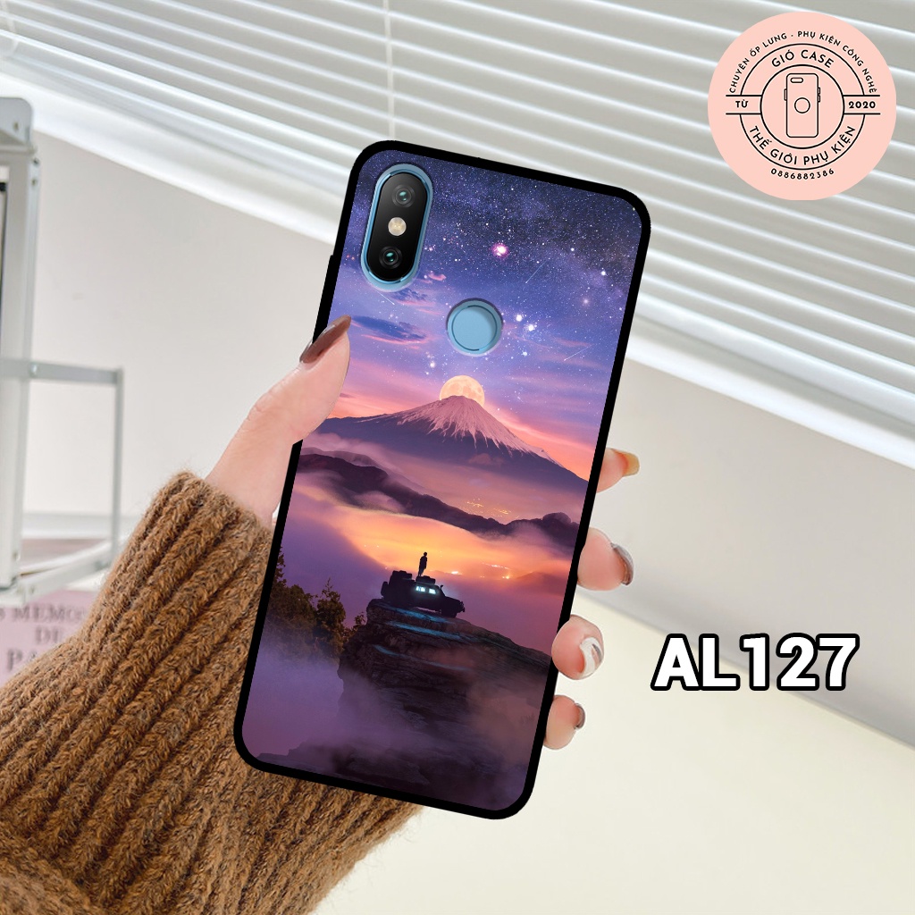 Ốp điện thoại XIAOMI REDMI NOTE 5/5 PRO/NOTE 6 PRO/MI A2/S2 - Ốp lưng XIAOMI in hình phong cảnh vintage,chill,nhẹ nhàng