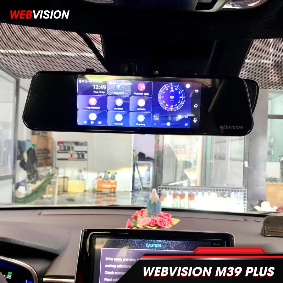 Camera Hành Trình Webvision M39 Plus - Bản Quyền Vietmap S1 - Bản Quyền Navitel - Wifi 4G - Giám Sát Từ Xa - ADAS